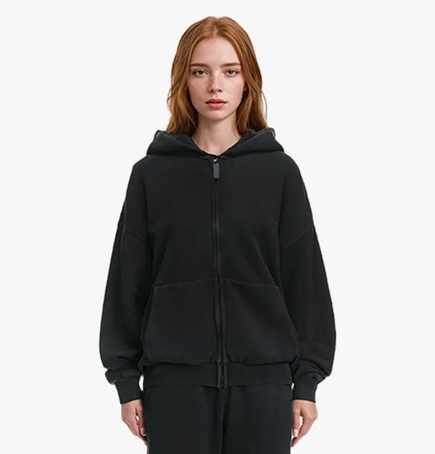 Blank zip up hoodies